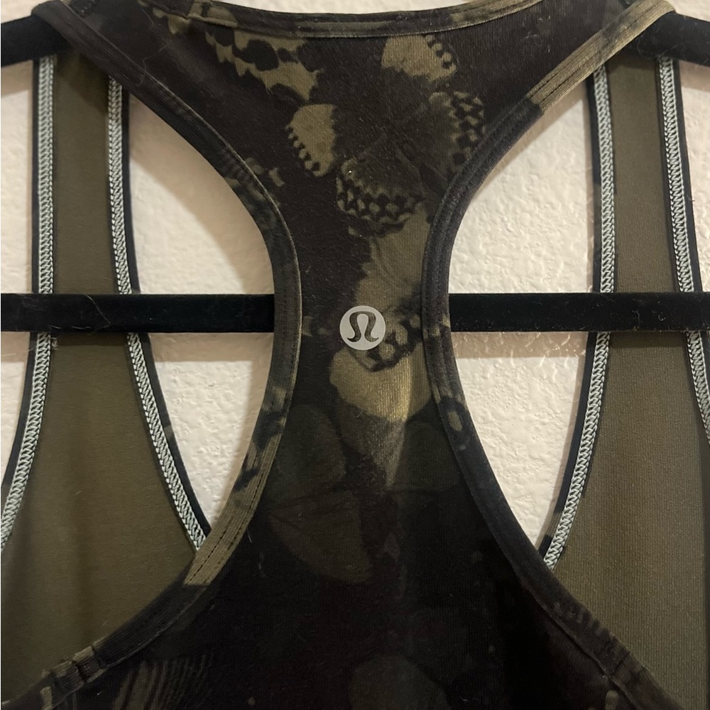 Lululemon Racerback Butterfly Design - Picture 3 of 7